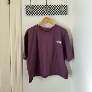 The North Face Cropped Plum Tee
